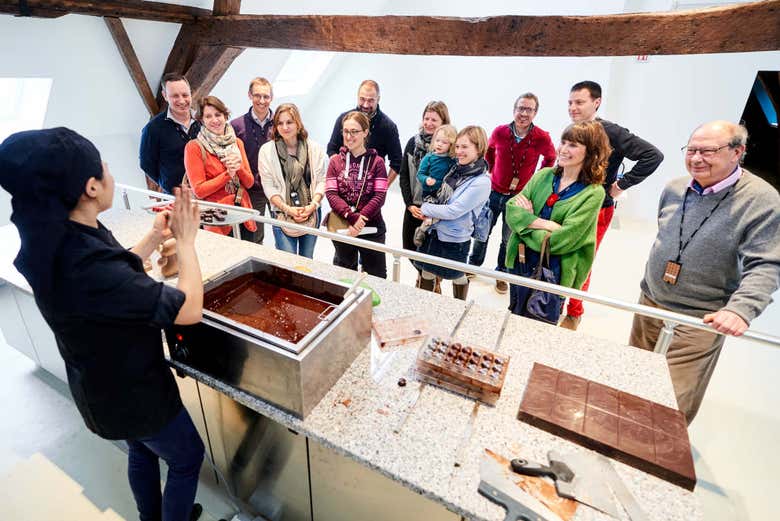 Learn about chocolate at Choco Story Brussels