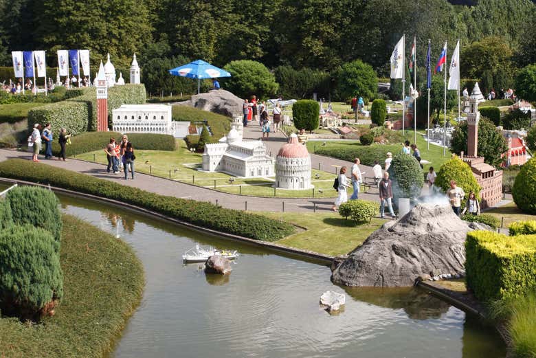 The monuments of Italy at Mini-Europe