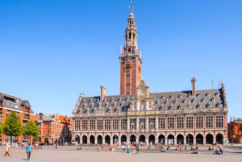 Marvel at the University of Leuven's library