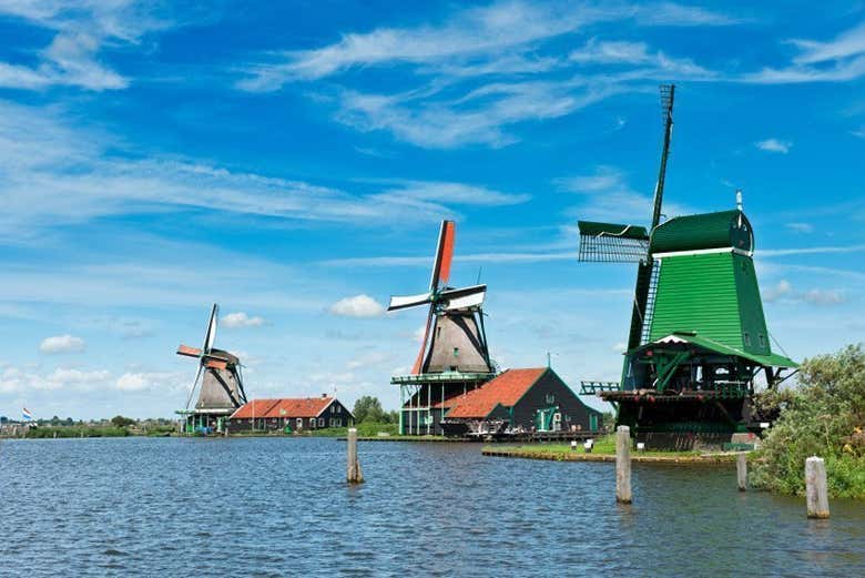 Dutch windmills